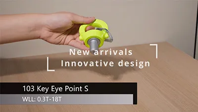 حلقة رفع (عروة الرافعة) بقوة حمل (0.3 إلى 18 طن)