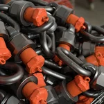 حلقة رفع دوارة بقوة حمل (0.4 إلى 50 طن)