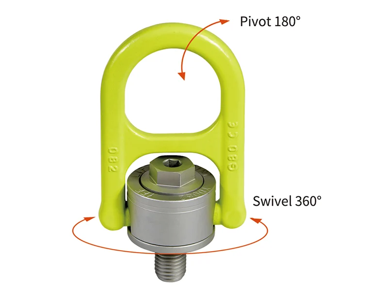حلقة رفع للأحمال الثقيلة بقوة حمل (0.5 إلى 9 طن)