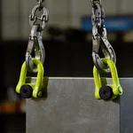 حلقة رفع دوارة عالية التحمل بقوة حمل (0.5 إلى 50 طن)